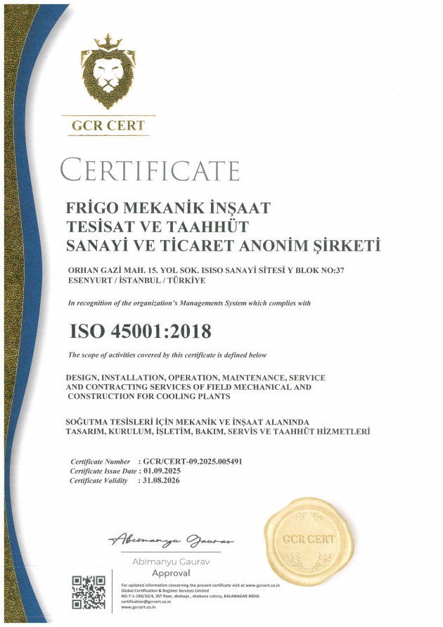 ISO 45001: 2018
