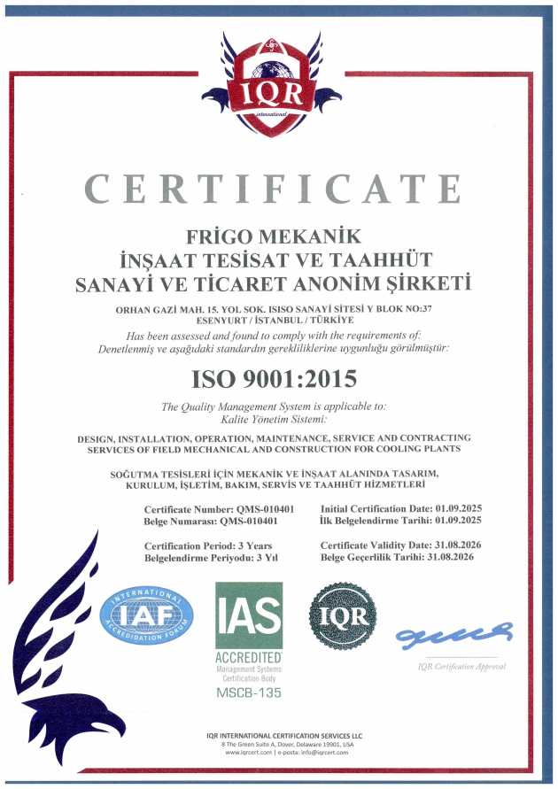 ISO 9001: 2015